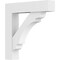 Ekena Millwork Standard Olympic Architectural Grade PVC Bracket with Block Ends, 3"W x 20"D x 20"H BKTP03X20X20OLY05 - alternate 1